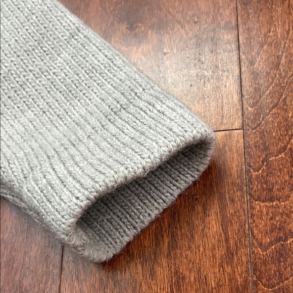 Banana Republic Wool Alpaca Blend Gray Women's Longline Cardigan, Size M - Picture 6 of 12